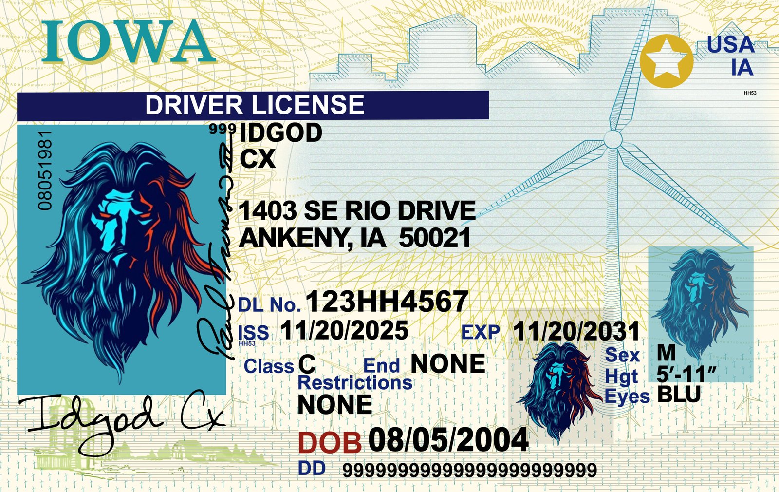 Iowa ID
